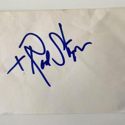 On The Waterfront Rod Steiger Signature Cut