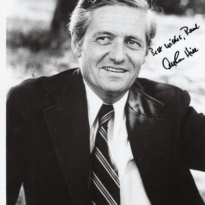 Arthur Hill signed photo