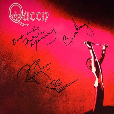 Queen signed News Of The World album
