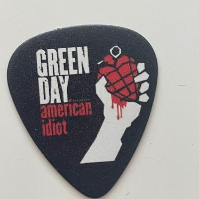 Green Day guitar pick