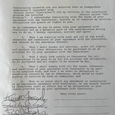 Soul Survivors signed contract 