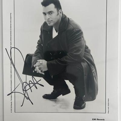 Jon Secada signed photo