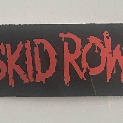 Skid Row logo sticker 