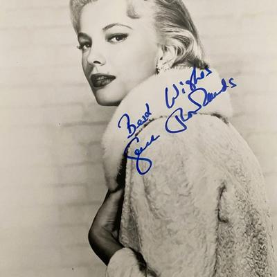 Gena Rowlands signed photo
