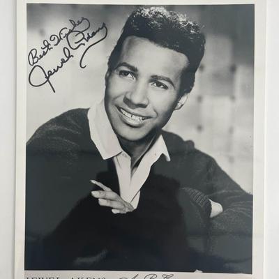 Jewel Akens signed photo