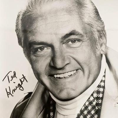 Caddyshack Ted Knight signed photo