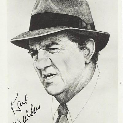 The Streets of Sn Francisco Karl Malden signed photo