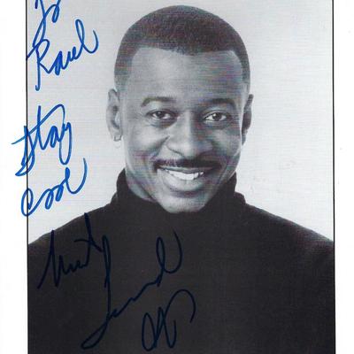 Hollywood Shuffles Robert Townsend signed photo