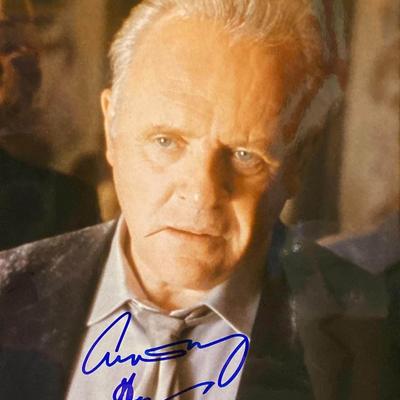 Silence of the Lambs Anthony Hopkins Signed Photo