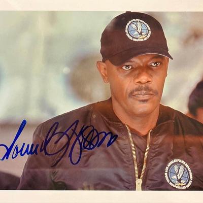 S.W.A.T. Samuel L. Jackson Signed Movie Photo