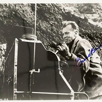 Bruce Bennett signed photo