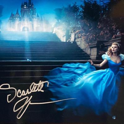 Scarlett Johansson Signed Photo