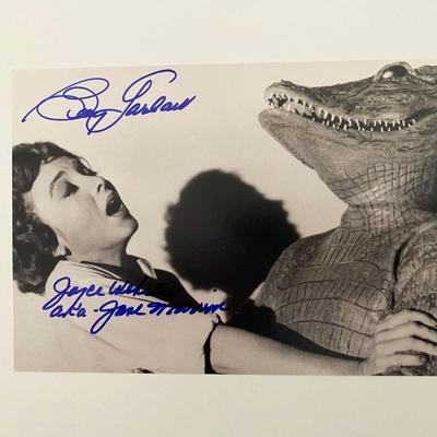 Beverly Garland signed postcard