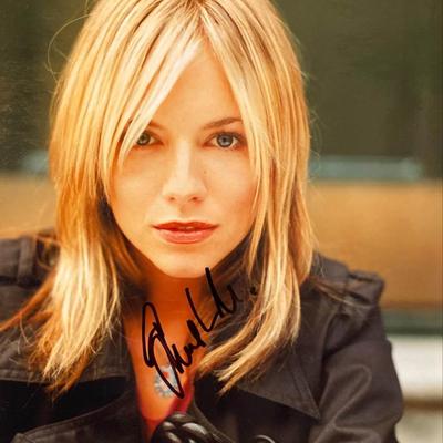 Sienna Miller signed photo