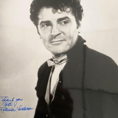 Francis Lederer signed photo