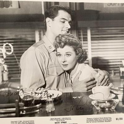 Back Street John Gavin signed movie photo