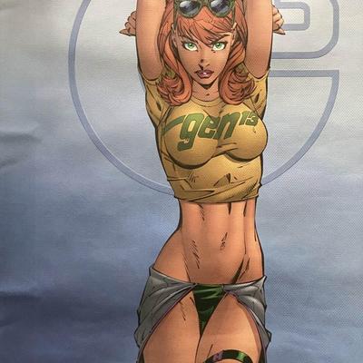 1996 Gen 13 Caitlin Fairchild poster  