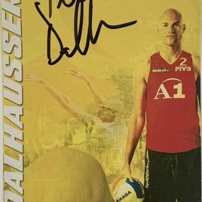 Phil Dalhausser signed card