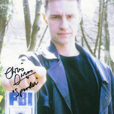 X Files Chris Owens signed photo