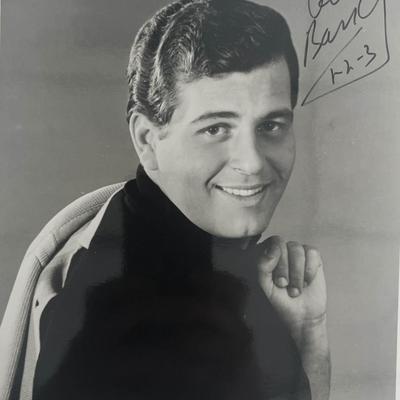 Len Barry signed photo