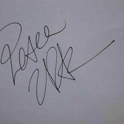 Tupac Shakur signed slip