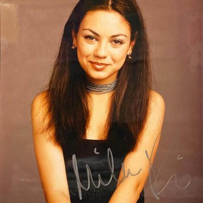 Mila Kunis Signed Photo