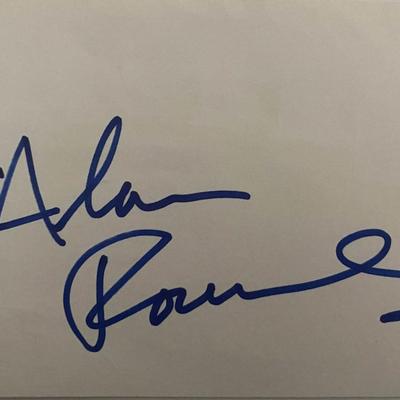 LA Law Alan Rosenberg original signature