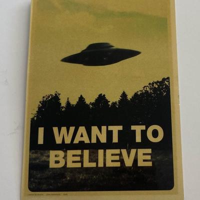 The X-Files: I Want to Believe sticker