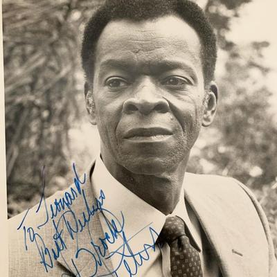 Brock Peters signed photo