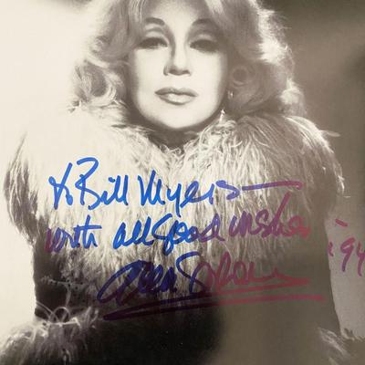 Ann Southern signed photo