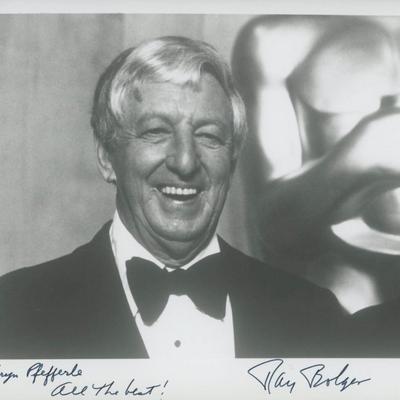Ray Bolger signed photo