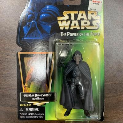 Star Wars unsigned Garindan action figure