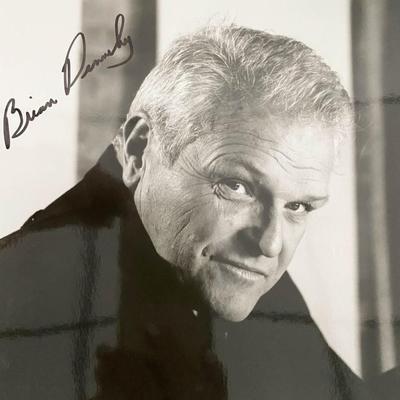 Brian Dennehy signed photo