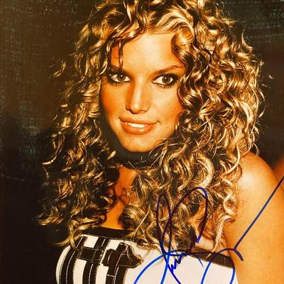 Jessica Simpson signed photo