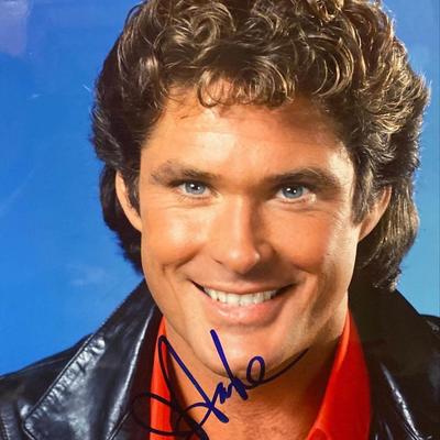 David Hasselhoff Signed Photo