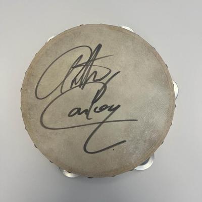 Arthur Conley signed tambourine