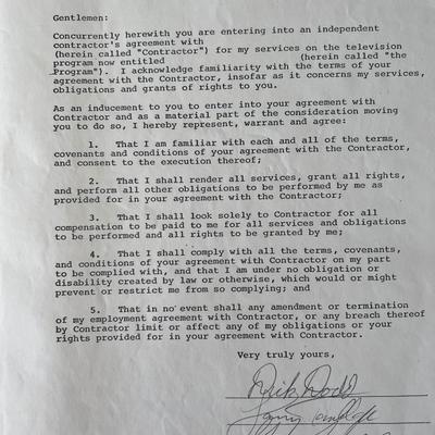 The Standells signed contract 