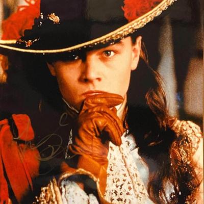 The Man in the Iron Mask Leonardo DiCaprio Signed Movie Photo