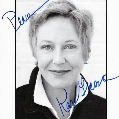 Little House on the Prairie Karen Grassle signed photo