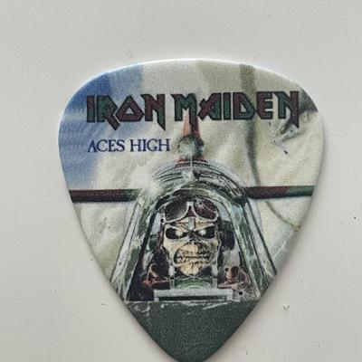 Iron Maiden guitar pick