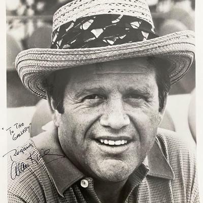 Alan King signed photo