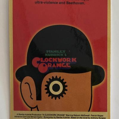 A Clockwork Orange sticker 