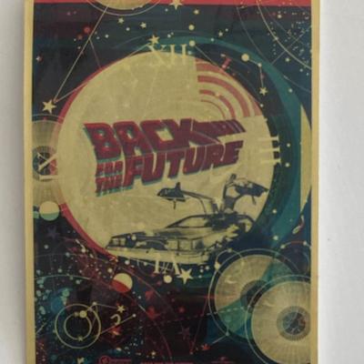 Back to the Future sticker 