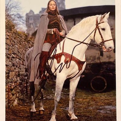 In the Name of the King Leelee Sobieski signed movie photo