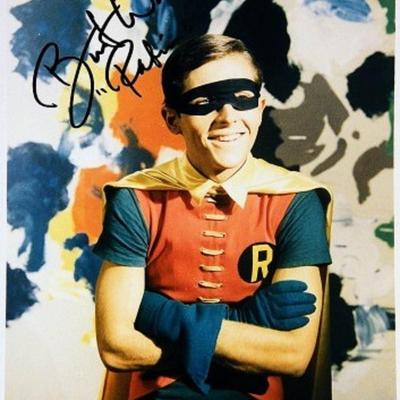 Burt Ward signed photo 
