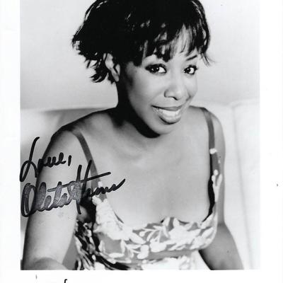 Oleta Adams signed photo