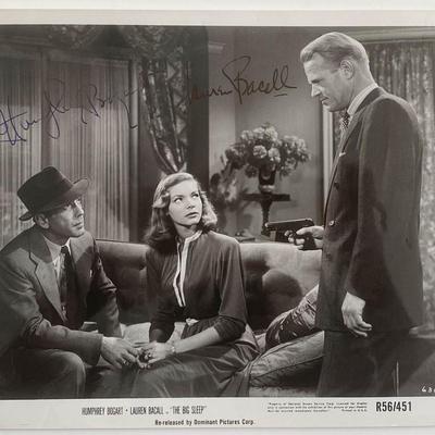 The Big Sleep signed movie photo