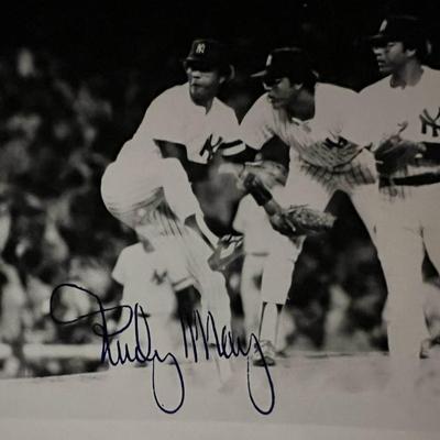 Rudy May signed photo