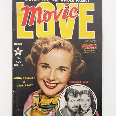 Movie Love #10 (Famous Funnies, 1951) Magazine