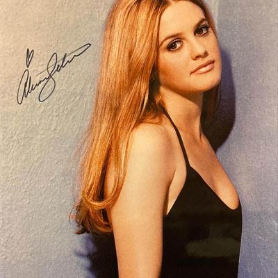 Alicia Silverstone signed photo